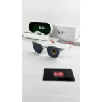 Stylish Rayban Sunglasses Ice Black For Men (BT49) - stayhit.in