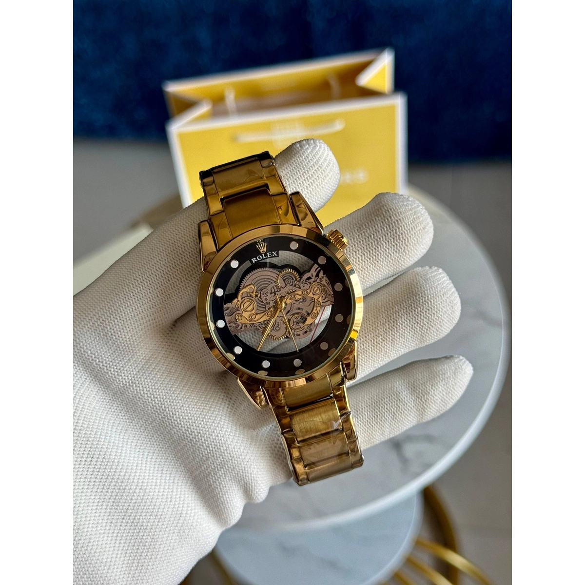 Stylish Rolex Skeleton Watch For Men (LAB1008) - stayhit.in Stylish Rolex Skeleton Watch For Men (LAB1008) - stayhit.in