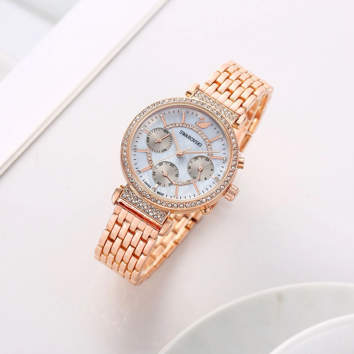Stylish Swarovski Passage Watch Chronograph For Women (LAB483) - stayhit.in Stylish Swarovski Passage Watch Chronograph For Women (LAB483) - stayhit.in