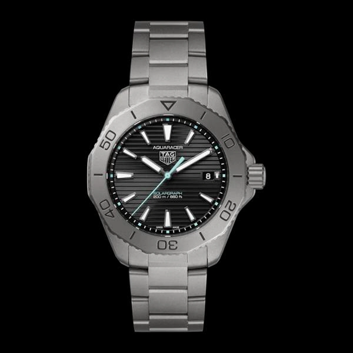 Stylish Tag Heuer Aquaracer Watch Silver Black Automatic For Men (WS118) - stayhit.in Stylish Tag Heuer Aquaracer Watch Silver Black Automatic For Men (WS118) - stayhit.in