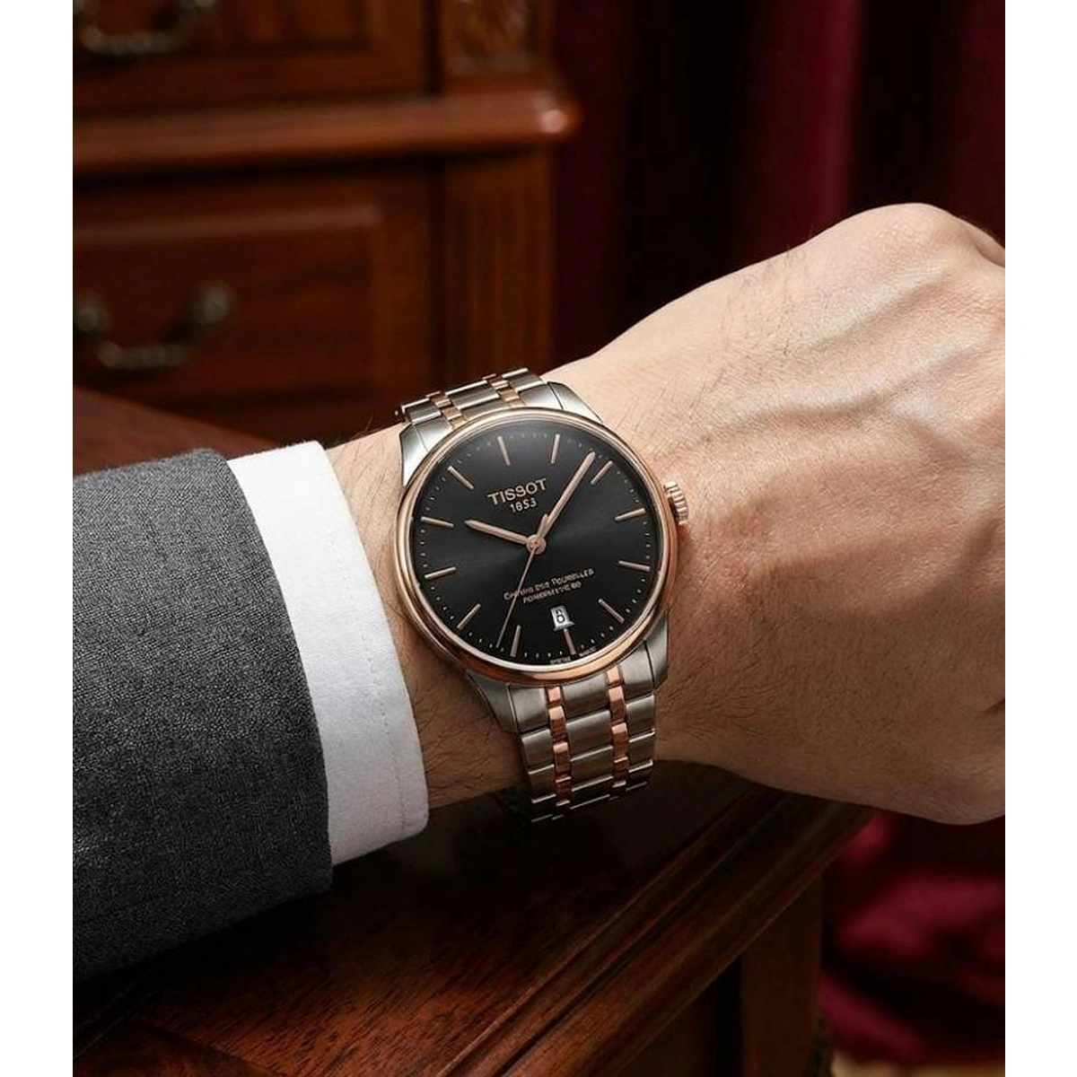 Stylish Tissot Chemin Des Watch For Men (SOS135) - stayhit.in Stylish Tissot Chemin Des Watch For Men (SOS135) - stayhit.in