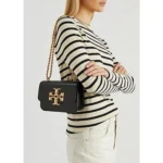 Stylish Tory Burch Eleanor Shoulder Bag Black For Women (LAB573) - stayhit.in