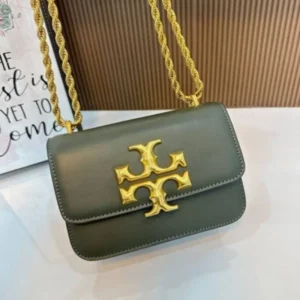 Stylish Tory Burch Eleanor Shoulder Bag Green For Women (LAB572) - stayhit.in