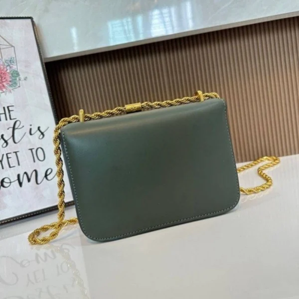 Stylish Tory Burch Eleanor Shoulder Bag Green For Women (LAB572) - stayhit.in Stylish Tory Burch Eleanor Shoulder Bag Green For Women (LAB572) - stayhit.in
