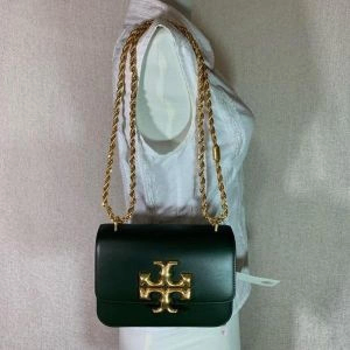 Stylish Tory Burch Eleanor Shoulder Bag Green For Women (LAB572) - stayhit.in Stylish Tory Burch Eleanor Shoulder Bag Green For Women (LAB572) - stayhit.in