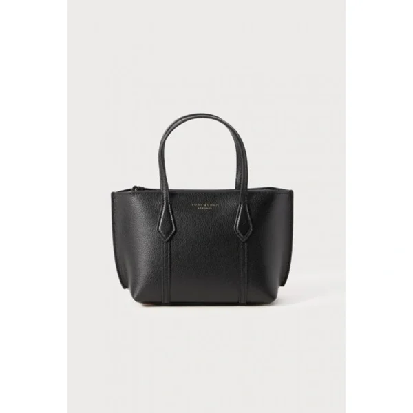 Stylish Tory Burch Tote Bag Black Leather With Box For Women (BOT3862) - stayhit.in Stylish Tory Burch Tote Bag Black Leather With Box For Women (BOT3862) - stayhit.in