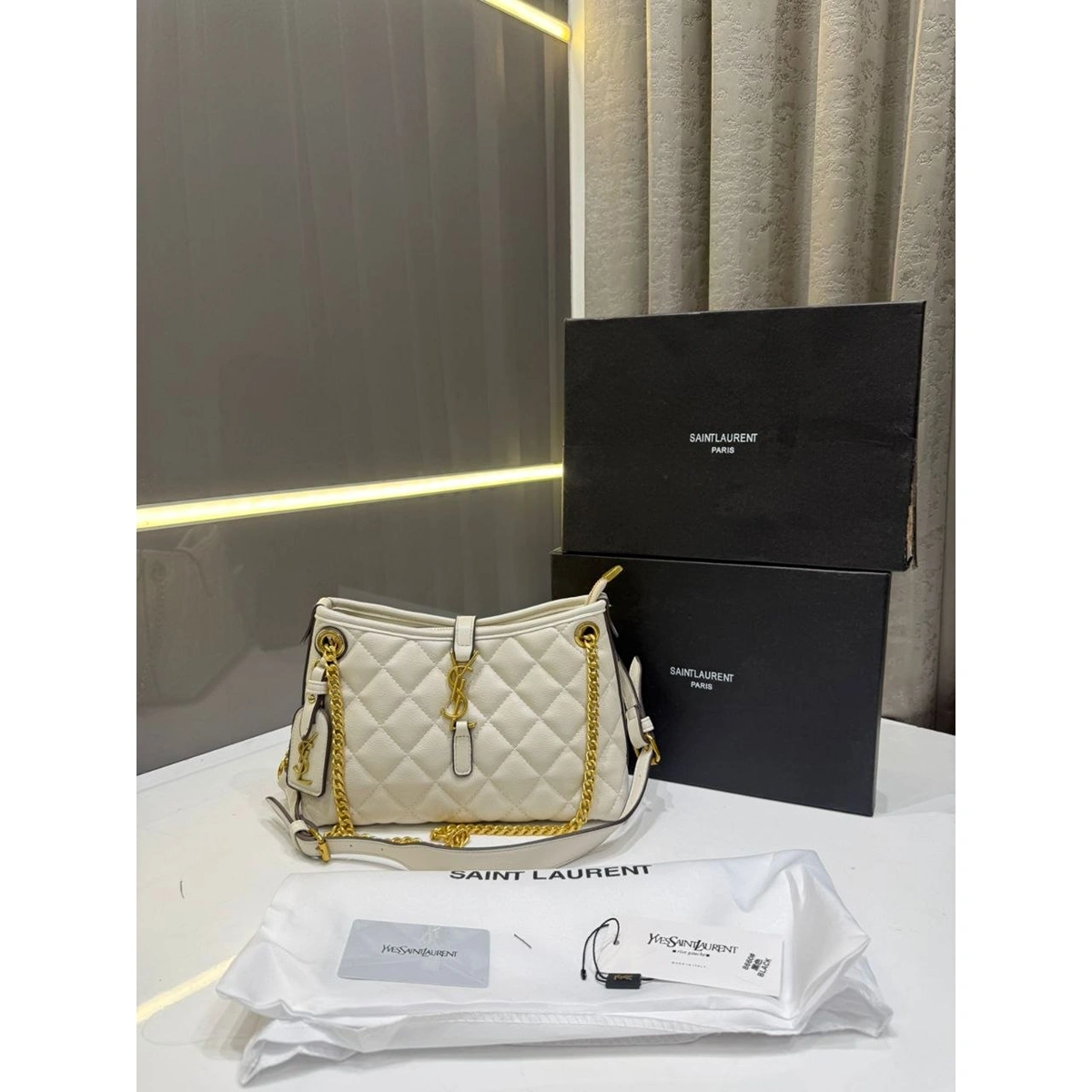 Stylish Ysl Saint Laurent Bag Lambskin Leather With Box For Women (LAB1065) - stayhit.in Stylish Ysl Saint Laurent Bag Lambskin Leather With Box For Women (LAB1065) - stayhit.in