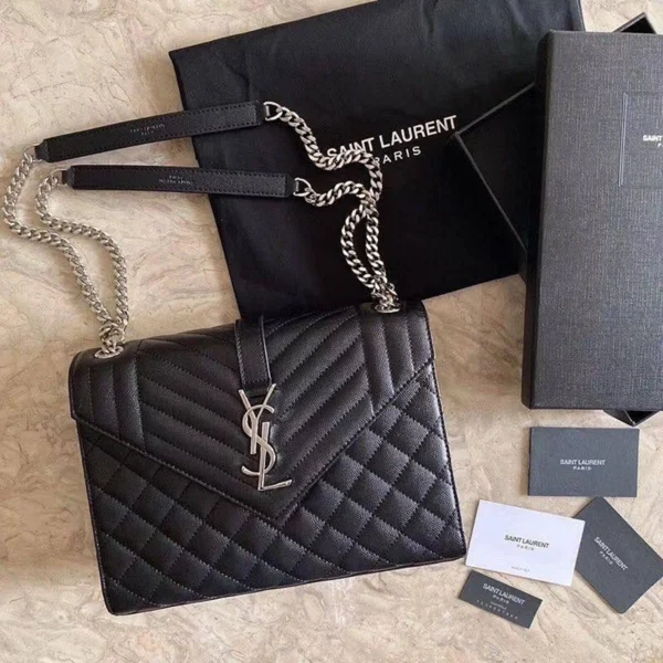Stylish Ysl Saint Laurent Bag With Gift Set With Og Box For Women (LAB981) - stayhit.in Stylish Ysl Saint Laurent Bag With Gift Set With Og Box For Women (LAB981) - stayhit.in