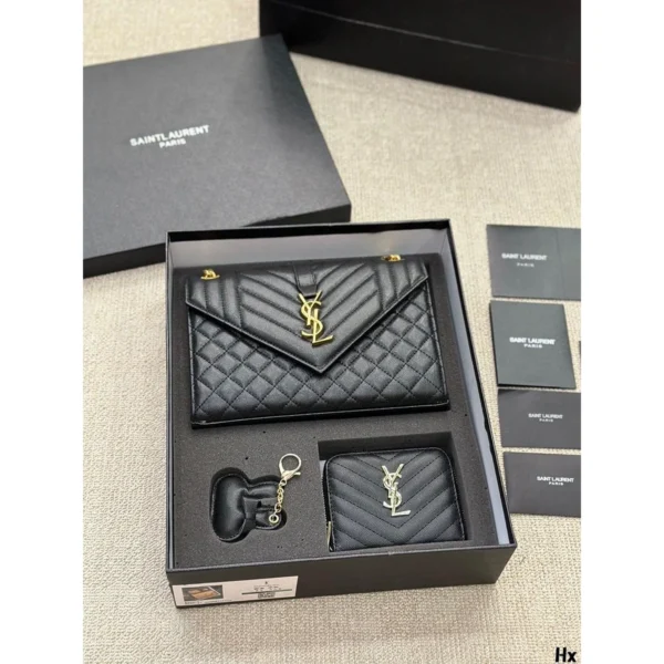 Stylish Ysl Saint Laurent Bag With Gift Set With Og Box For Women (LAB982) - stayhit.in Stylish Ysl Saint Laurent Bag With Gift Set With Og Box For Women (LAB982) - stayhit.in
