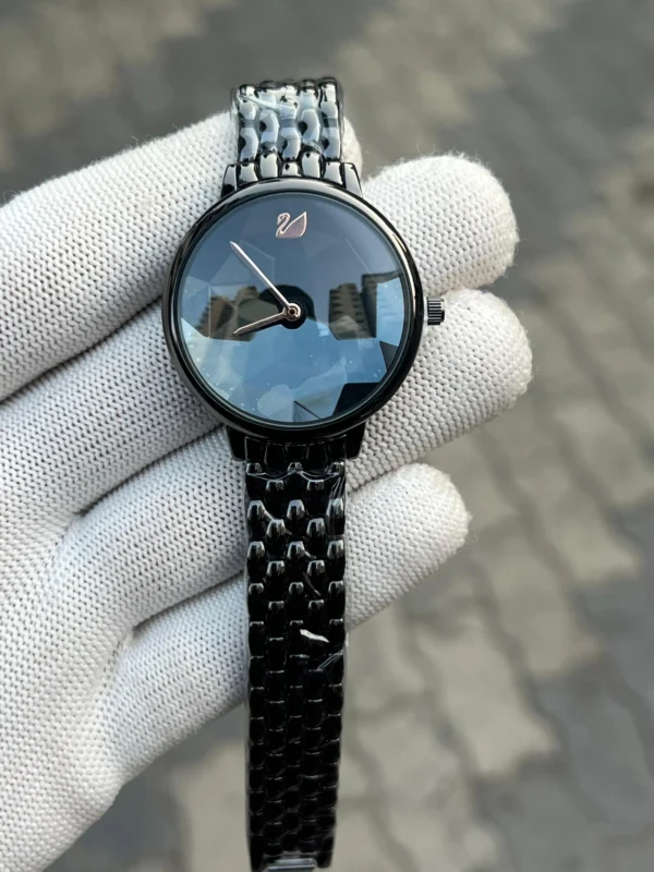 Swarovski Crystal Watch Black For Women Swarovski Crystal Watch Black For Women