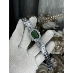 Swarovski Watch Silver Green For Women