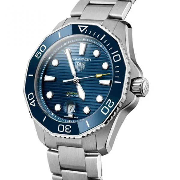 Tag Heuer Aquaracer Watch Silver Blue For Men Tag Heuer Aquaracer Watch Silver Blue For Men