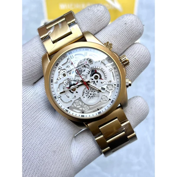 Tag Heuer Cr7 Watch White Gold For Men