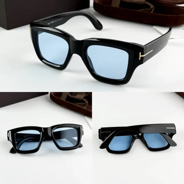 Tom Ford Sunglasses Black Blue For Men