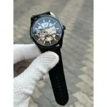 Tommy Hilfiger Automatic Watch Leather Belt For Men