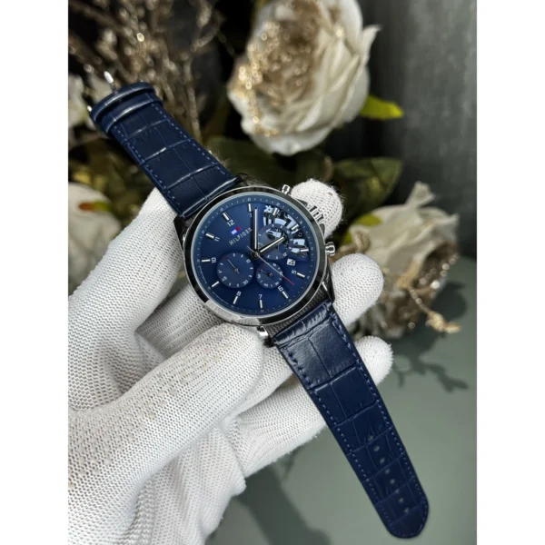 Tommy Hilfiger Watch All Blue Chronograph For Men Tommy Hilfiger Watch All Blue Chronograph For Men