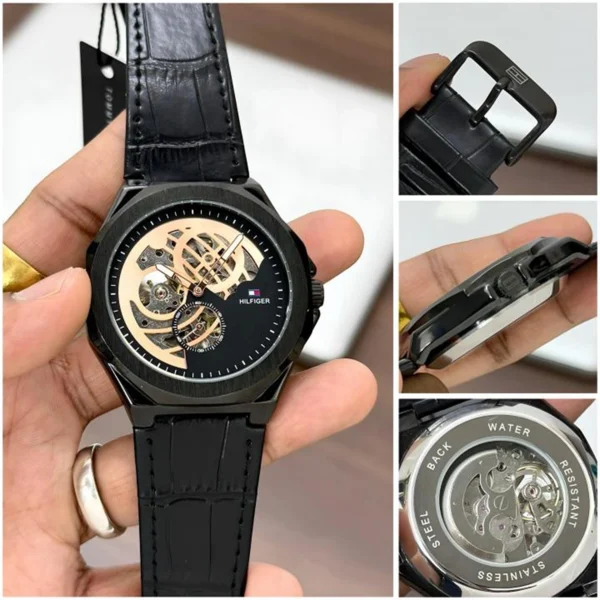 Tommy Hilfiger Watch Skeleton Dial For Men Tommy Hilfiger Watch Skeleton Dial For Men