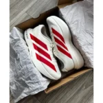 Elegant Adidas Adizero Evo Sl Shoes White Red For Men (SUP3027) - stayhit.in