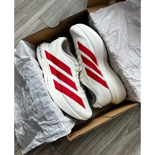 Elegant Adidas Adizero Evo Sl Shoes White Red For Men (SUP3027) - stayhit.in Elegant Adidas Adizero Evo Sl Shoes White Red For Men (SUP3027) - stayhit.in