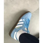 Elegant Adidas Handball Spezial Shoes Light Blue For Men (SUP1398) - stayhit.in