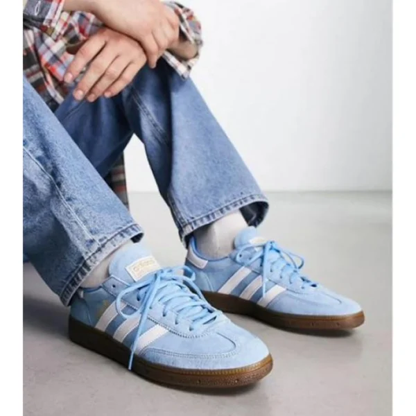 Elegant Adidas Handball Spezial Shoes Light Blue For Men (SUP1398) - stayhit.in