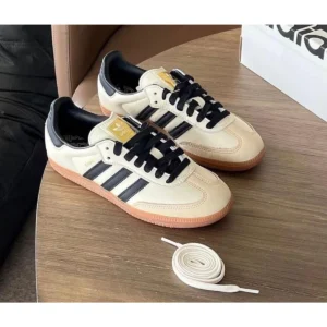 Elegant Adidas Samba Cream Shoes Sand Strata For Men (SUP3426) - stayhit.in