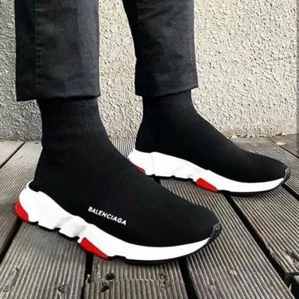 Elegant Balenciaga Speed Trainer Shoes Black Red For Men (SUP1388) - stayhit.in Elegant Balenciaga Speed Trainer Shoes Black Red For Men (SUP1388) - stayhit.in