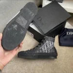 Elegant Dior B23 High Top Shoes Oblique Black For Men (SUP3047) - stayhit.in