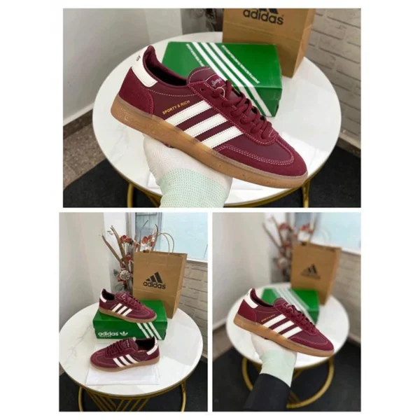 Elegant Handball Spezial X Sporty Rich Shoes Red Cloud White For Men (SUP1406) - stayhit.in Elegant Handball Spezial X Sporty Rich Shoes Red Cloud White For Men (SUP1406) - stayhit.in