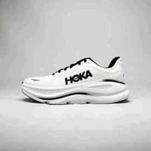 Elegant Hoka Bondi 9 Shoes White Black For Men (SUP1621) - stayhit.in