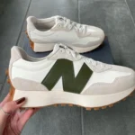Elegant New Balance 327 Shoes Olive For Men (SUP3050) - stayhit.in