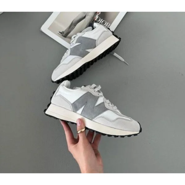 Elegant New Balance 327 Shoes White Grey For Men (SUP1827) - stayhit.in Elegant New Balance 327 Shoes White Grey For Men (SUP1827) - stayhit.in