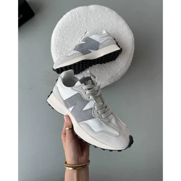 Elegant New Balance 327 Shoes White Grey For Men (SUP1827) - stayhit.in Elegant New Balance 327 Shoes White Grey For Men (SUP1827) - stayhit.in