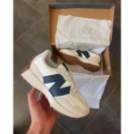 Elegant New Balance 327 Shoes White Navy For Men (SUP1416) - stayhit.in