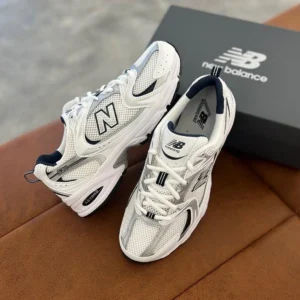 Elegant New Balance 530 Shoes White Navy For Men (SUP2940) - stayhit.in