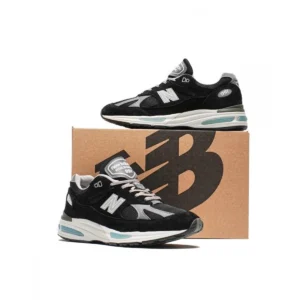 Elegant New Balance 991v2 Shoes Black Grey For Men (SUP2933) - stayhit.in
