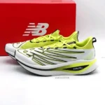 Elegant New Balance Fuelcell Sc Shoes Elite V3 White Green For Men (SUP1631) - stayhit.in