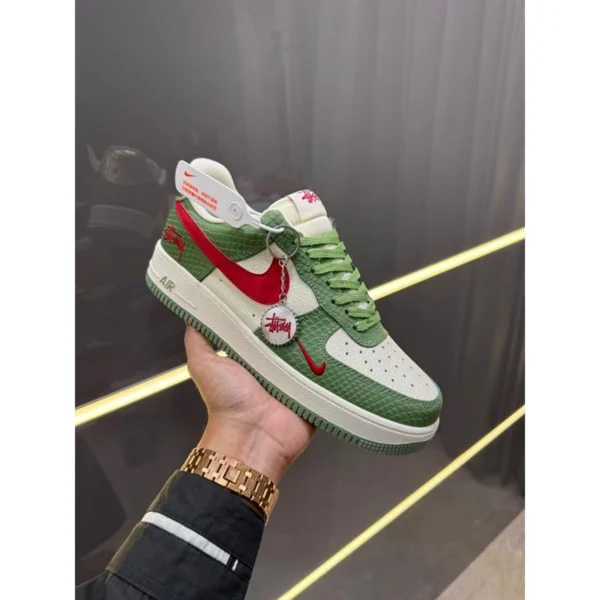 Elegant Nike Air Force 1 Low Shoes X Stussy Green For Men (SUP1628) - stayhit.in Elegant Nike Air Force 1 Low Shoes X Stussy Green For Men (SUP1628) - stayhit.in