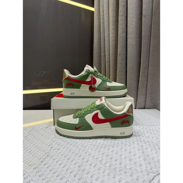 Elegant Nike Air Force 1 Low Shoes X Stussy Green For Men (SUP1628) - stayhit.in Elegant Nike Air Force 1 Low Shoes X Stussy Green For Men (SUP1628) - stayhit.in