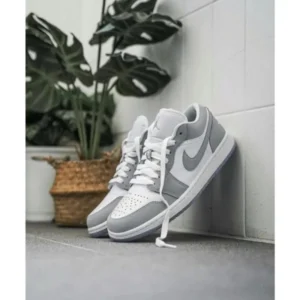 Elegant Nike Air Jordan Retro Shoes Low Wolf Grey For Men (SUP2944) - stayhit.in