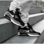 Elegant Nike Air Max 90 Essential Shoes Black White For Men (SUP1622) - stayhit.in