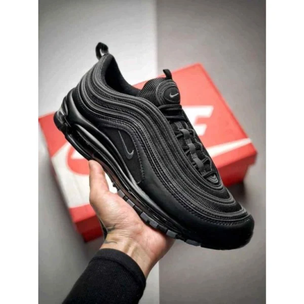 Elegant Nike Air Max 97 Shoes Triple Black For Men (SUP1623) - stayhit.in Elegant Nike Air Max 97 Shoes Triple Black For Men (SUP1623) - stayhit.in
