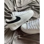 Elegant Nike Blazer Phantom Shoes Low White Black For Men (SUP3033) - stayhit.in