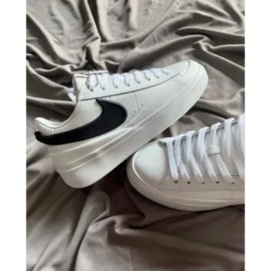 Elegant Nike Blazer Phantom Shoes Low White Black For Men (SUP3033) - stayhit.in