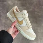 Elegant Nike Dunk Low Shoes Phantom Metallic Gold For Men (SUP3437) - stayhit.in