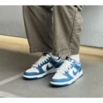 Elegant Nike Dunk Low Shoes Sashiko Industrial Blue For Men (SUP3038) - stayhit.in