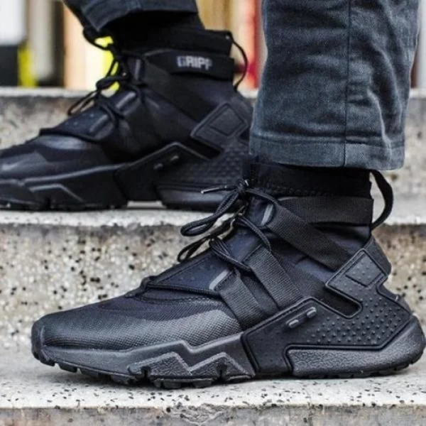 Elegant Nike Huarache Grip Gs Shoes Triple Black For Men (SUP3433) - stayhit.in Elegant Nike Huarache Grip Gs Shoes Triple Black For Men (SUP3433) - stayhit.in