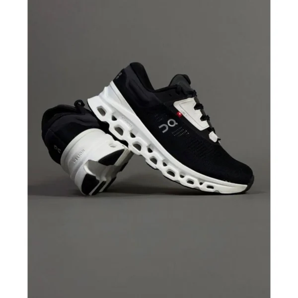 Elegant On Cloud Stratus V3 Shoes Black White Running For Men (SUP3052) - stayhit.in Elegant On Cloud Stratus V3 Shoes Black White Running For Men (SUP3052) - stayhit.in
