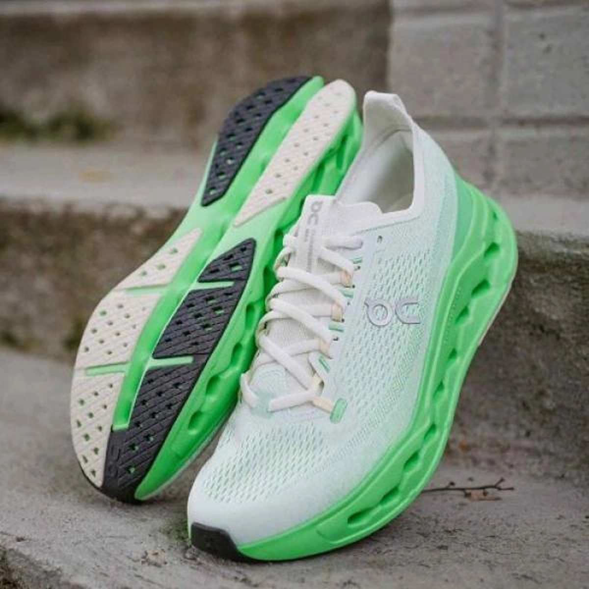 Elegant On Cloud Surfer Max Shoes Ivory Honeydew For Men (SUP1412) - stayhit.in Elegant On Cloud Surfer Max Shoes Ivory Honeydew For Men (SUP1412) - stayhit.in