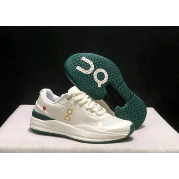 Elegant On Cloud The Roger Pro X Beams Ivory Shoes Evergreen For Men (SUP1837) - stayhit.in